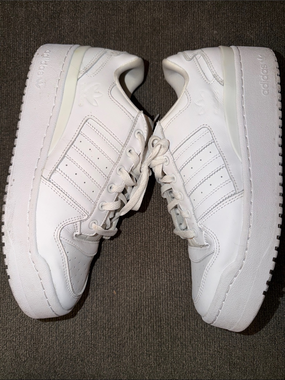 Adidas FORUM BOLD STRIPES SHOES Size 10 women’s - Picture 3 of 7